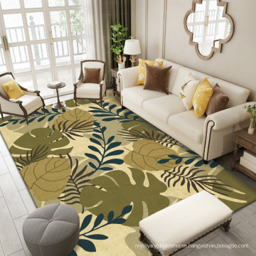 Carpet with abstract geometric  cartoon design